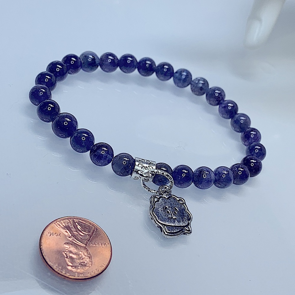 BTS JIN ( RJ ) SAGITTARIUS ZODIAC NATURAL BRACELET size 7” - Picture 4 of 6